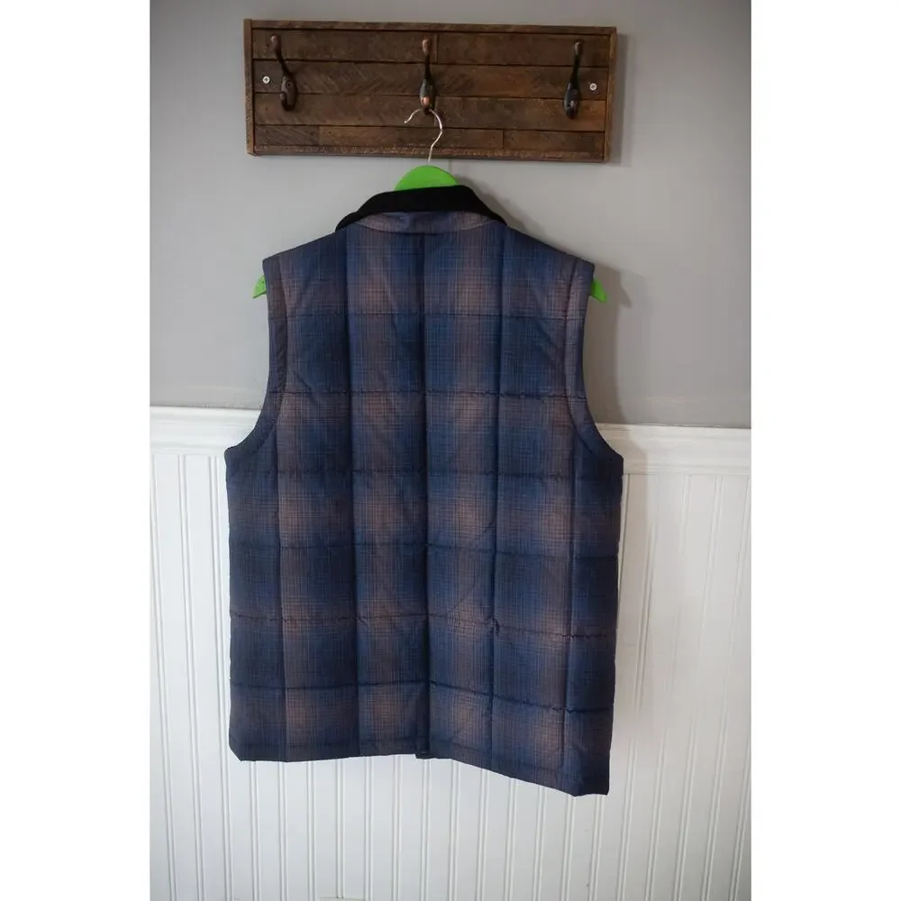 Pendleton Cody Quilted Vest Size Medium NEW